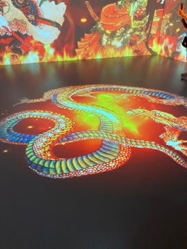 空間体感！動き出す浮世絵展 NAGOYAに投稿された画像（2023/7/9）