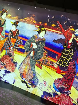 空間体感！動き出す浮世絵展 NAGOYAに投稿された画像（2023/7/9）