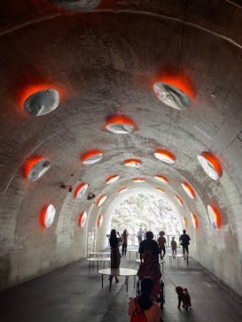 清津峡渓谷トンネルに投稿された画像（2023/7/16）