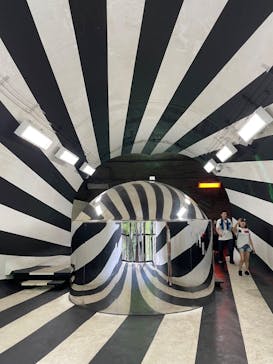 清津峡渓谷トンネルに投稿された画像（2023/7/16）