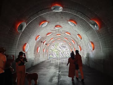 清津峡渓谷トンネルに投稿された画像（2023/7/17）