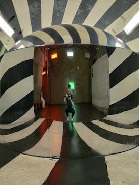 清津峡渓谷トンネルに投稿された画像（2023/7/17）