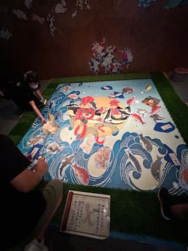 空間体感！動き出す浮世絵展 NAGOYAに投稿された画像（2023/7/17）