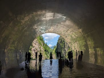 清津峡渓谷トンネルに投稿された画像（2023/7/19）