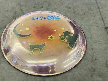 サンドブラスト本部教室 砂で削るガラス工芸教室に投稿された画像（2023/7/21）