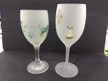 サンドブラスト本部教室 砂で削るガラス工芸教室に投稿された画像（2023/7/28）