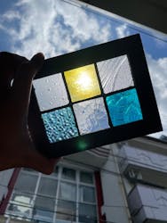 sunsetwave stainedglassに投稿された画像（2023/8/2）