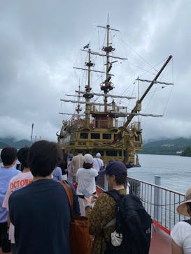 箱根海賊船に投稿された画像（2023/8/6）