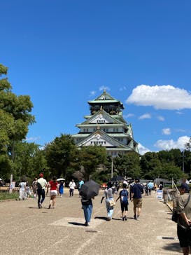 大阪城天守閣に投稿された画像（2023/8/10）