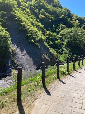 清津峡渓谷トンネルに投稿された画像（2023/8/12）