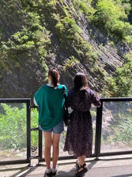 清津峡渓谷トンネルに投稿された画像（2023/8/12）