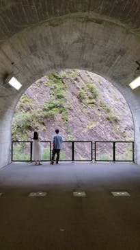 清津峡渓谷トンネルに投稿された画像（2023/8/13）