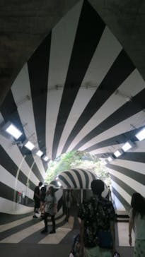 清津峡渓谷トンネルに投稿された画像（2023/8/13）