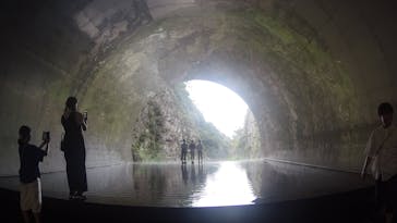 清津峡渓谷トンネルに投稿された画像（2023/8/13）