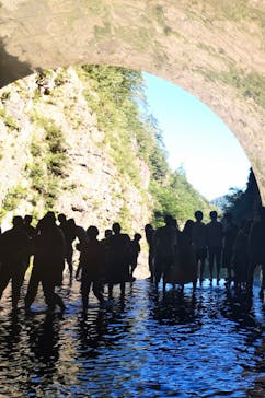 清津峡渓谷トンネルに投稿された画像（2023/8/12）