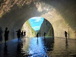 清津峡渓谷トンネルに投稿された画像（2023/8/15）