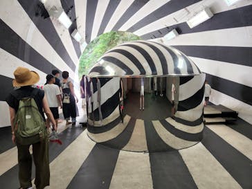 清津峡渓谷トンネルに投稿された画像（2023/8/15）