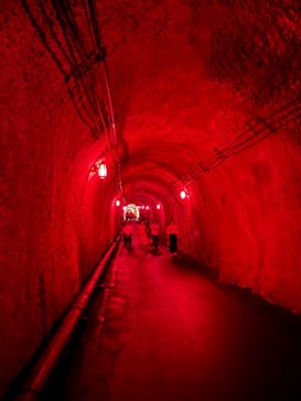 清津峡渓谷トンネルに投稿された画像（2023/8/15）