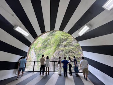 清津峡渓谷トンネルに投稿された画像（2023/8/15）