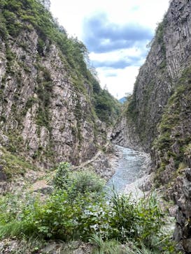 清津峡渓谷トンネルに投稿された画像（2023/8/15）