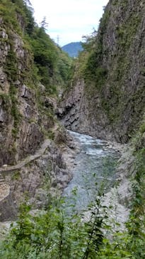 清津峡渓谷トンネルに投稿された画像（2023/8/15）