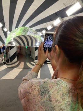 清津峡渓谷トンネルに投稿された画像（2023/8/16）