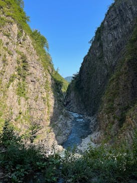 清津峡渓谷トンネルに投稿された画像（2023/8/19）