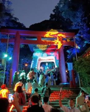 江の島シーキャンドルに投稿された画像（2023/8/20）