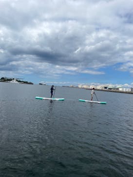 ちばみなとサップヨガに投稿された画像（2023/8/21）