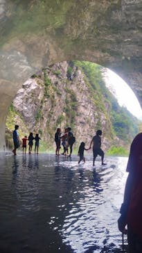 清津峡渓谷トンネルに投稿された画像（2023/8/24）