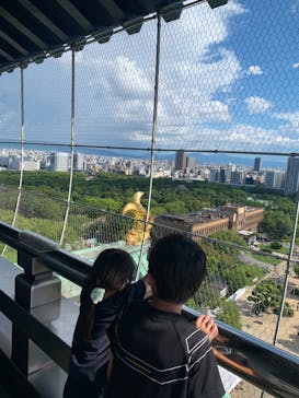 大阪城天守閣に投稿された画像（2023/8/27）