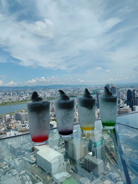 梅田スカイビル・空中庭園展望台に投稿された画像（2023/8/30）