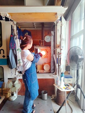 glas hytta  "nakaNo blow Way" ( 吹きガラス工房 nakaNo )に投稿された画像（2023/9/3）