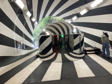 清津峡渓谷トンネルに投稿された画像（2023/9/16）