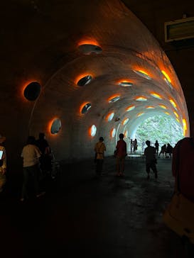 清津峡渓谷トンネルに投稿された画像（2023/9/16）