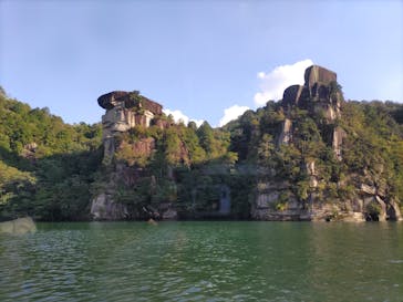 恵那峡遊覧船に投稿された画像（2023/9/16）