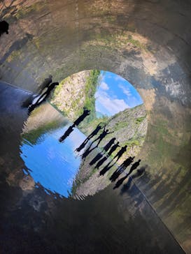 清津峡渓谷トンネルに投稿された画像（2023/9/17）