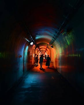 清津峡渓谷トンネルに投稿された画像（2023/9/17）