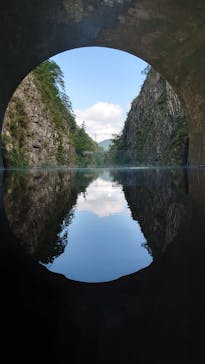 清津峡渓谷トンネルに投稿された画像（2023/9/18）