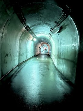 清津峡渓谷トンネルに投稿された画像（2023/9/18）