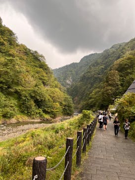 清津峡渓谷トンネルに投稿された画像（2023/9/18）