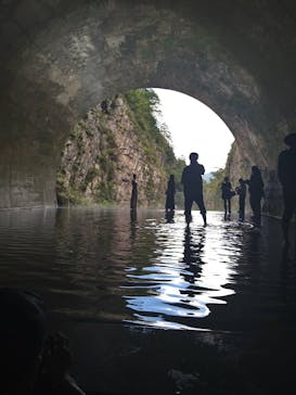 清津峡渓谷トンネルに投稿された画像（2023/9/19）