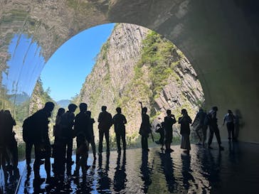 清津峡渓谷トンネルに投稿された画像（2023/9/20）