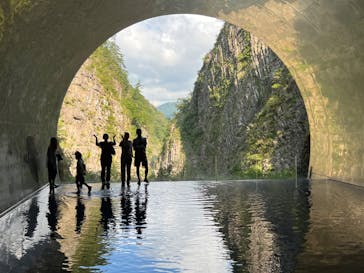 清津峡渓谷トンネルに投稿された画像（2023/9/22）