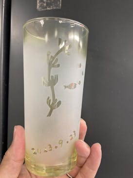 サンドブラスト本部教室 砂で削るガラス工芸教室に投稿された画像（2023/10/2）