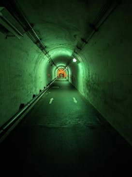 清津峡渓谷トンネルに投稿された画像（2023/10/8）