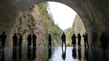 清津峡渓谷トンネルに投稿された画像（2023/10/8）