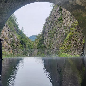 清津峡渓谷トンネルに投稿された画像（2023/10/8）