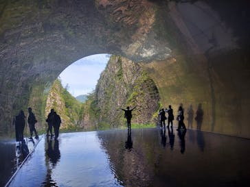 清津峡渓谷トンネルに投稿された画像（2023/10/8）