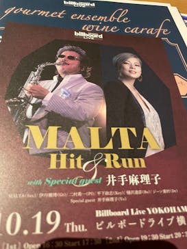 ビルボードライブ横浜に投稿された画像（2023/10/19）